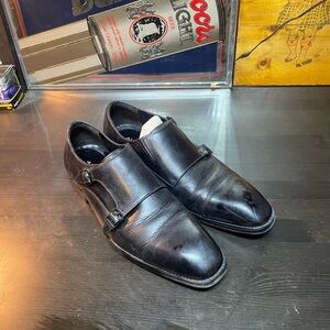 Aldo Black Rupert Monk-strap Loafer